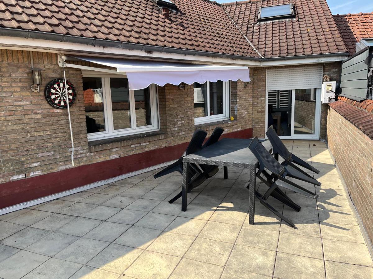 Brouckerque Appartement 2 Chambres Spacieuses Avec Terrasse المظهر الخارجي الصورة